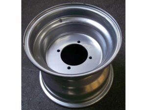 Stahl-Felge hinten 8x10, Lochkreis 110mm, Nabenloch 90mm