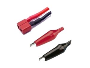 Lade-Adapterkabel T-Plug w auf Krokodilklemmen