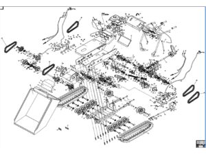 Raupe Nr. 14 zu Raupenkarette Mini-Dumper
