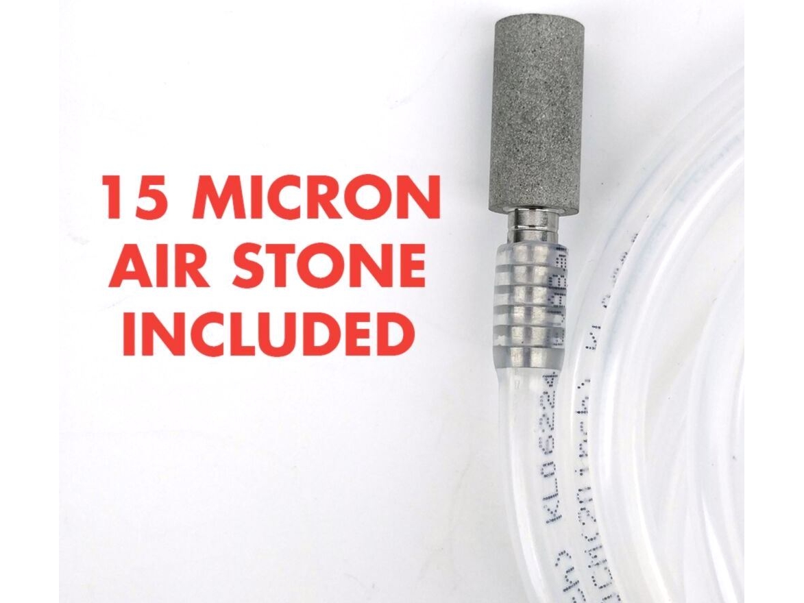 Kegland - Würze-Belüftungsset GEN2 komplett mit Belüftungsstein, Schlauch und Filter – Bild 3