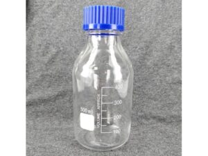 Kegland - Reagenzflasche mit Drehverschluss 500 ml aus Borosilikatglas