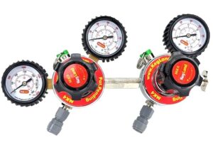 Kegland - MK4 Doppel-Druckregler / Druckreduzierer / Druckminderer CO2