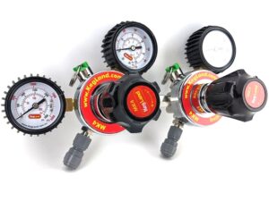 Kegland - MK4 Doppel-Druckregler / Druckreduzierer / Druckminderer CO2