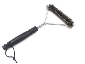 Grillbürste / BBQ-Bürste / Stahldrahtbürste, 17 x 31cm