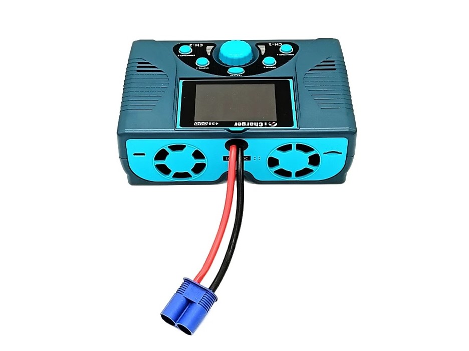 Junsi Ladegerät iCharger 458 Duo Multi Balance Doppellader, bis 2x 1600W – Bild 3