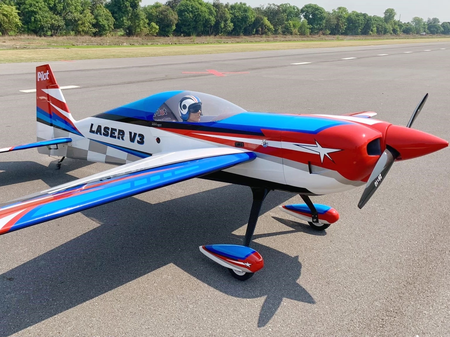 Laser 73 - electro, 30-40ccm, Spw 1850mm, ARF-Set, PILOT-RC – Bild 6