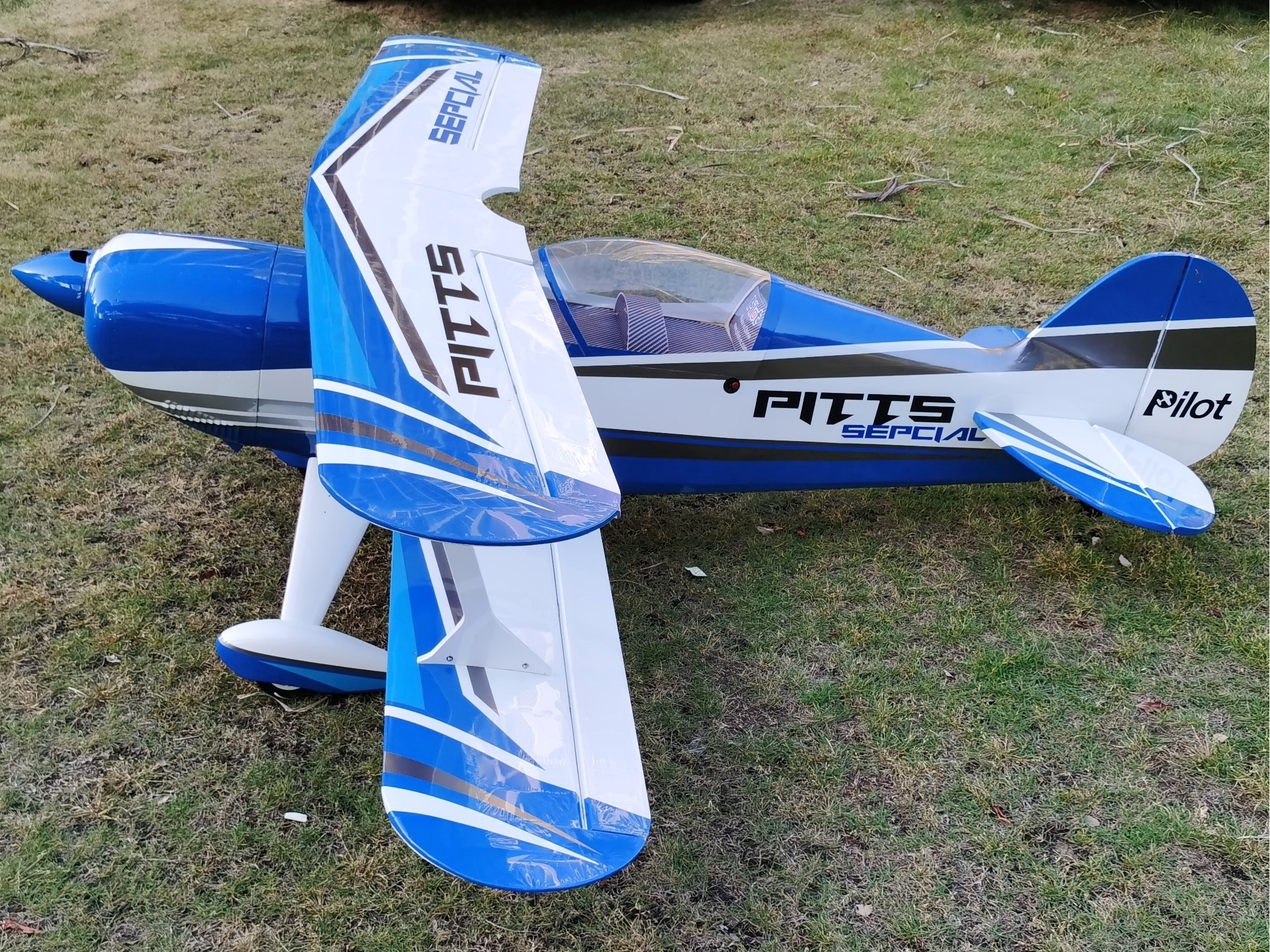 Pitts Special S2B - 87, 100ccm, Spw 2200mm, ARF-Set, PILOT-RC – Bild 4