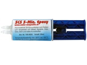 SCS 5-Min. Epoxy Leim/Klebstoff Kartusche, 25ml