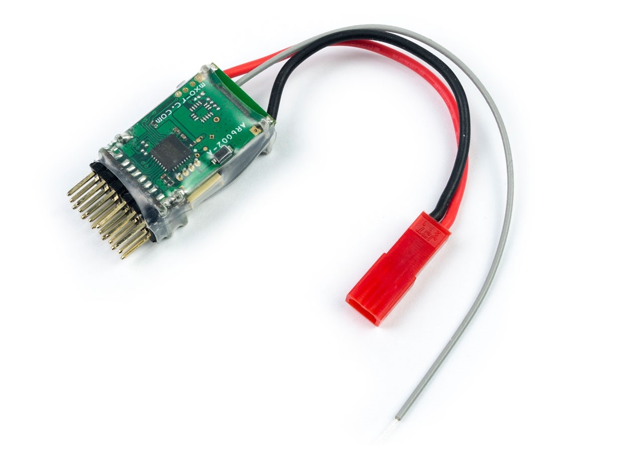 Mini Empfänger RX448, FrSky D8, 6-Kanal, 15A / 2-3S ESC, DW-Hobby