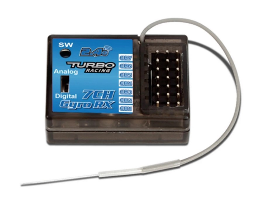 Empfänger RX200 zu Pistolen-Fernsteuerung 7-Kanal für RC Boote / RC Cars