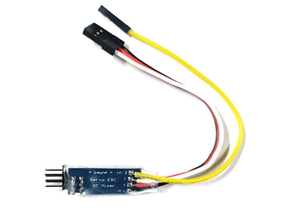 Deltamischer, V-Leitwerk Mixer / Mischer