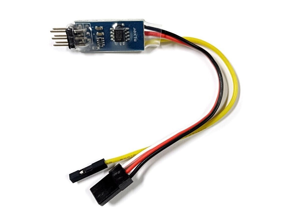 Deltamischer, V-Leitwerk Mixer / Mischer – Bild 3