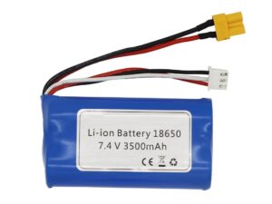 Akku Li-Ion 18650 - 2S / 7.4V, 3500mAh - XT30