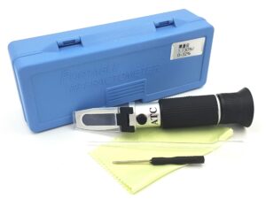 Optisches Brix-Refraktometer 0-32% & Spezifische Dichte 1.120