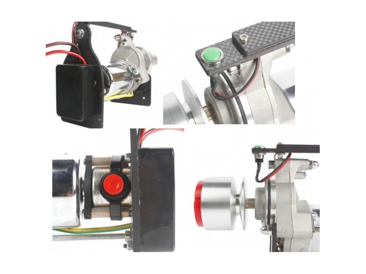 Elektro-Starter für 20-80ccm Motoren und Helikopter, 12 Volt – Bild 2