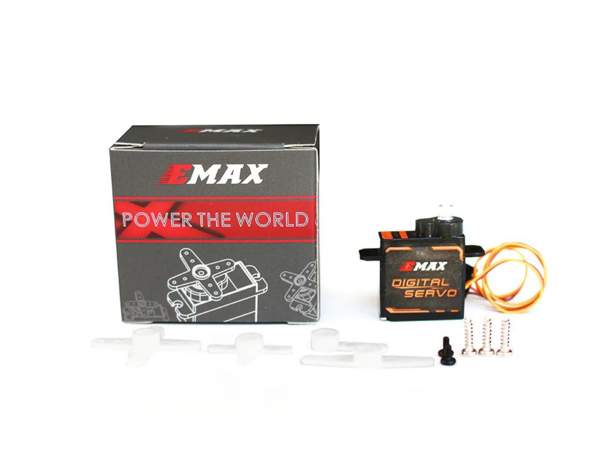Emax Ultra Micro Servo ES9052MD HV, 5.8g, 1.4kg Stellkraft – Bild 4