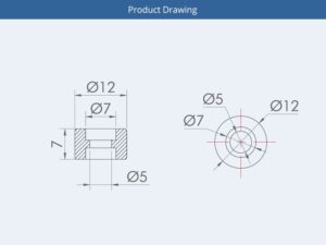 T-Motor F3P 3D T8044 / 8x4.4 - 2-Blatt Propeller / RC Factory