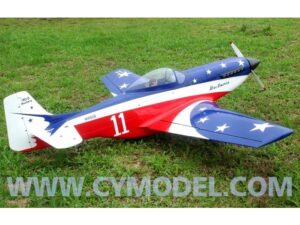 Full Composite P-51-D Mustang Miss America 100ccm 2440mm, ARF CYModel