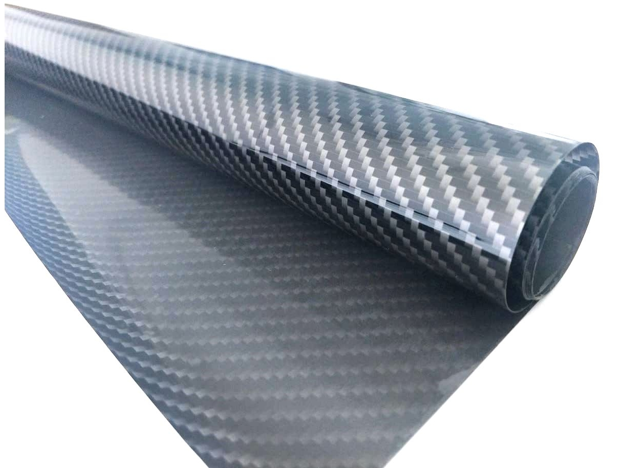 Bügelfolie / Modellbaufolie - 600mm - carbon - Pilot-RC