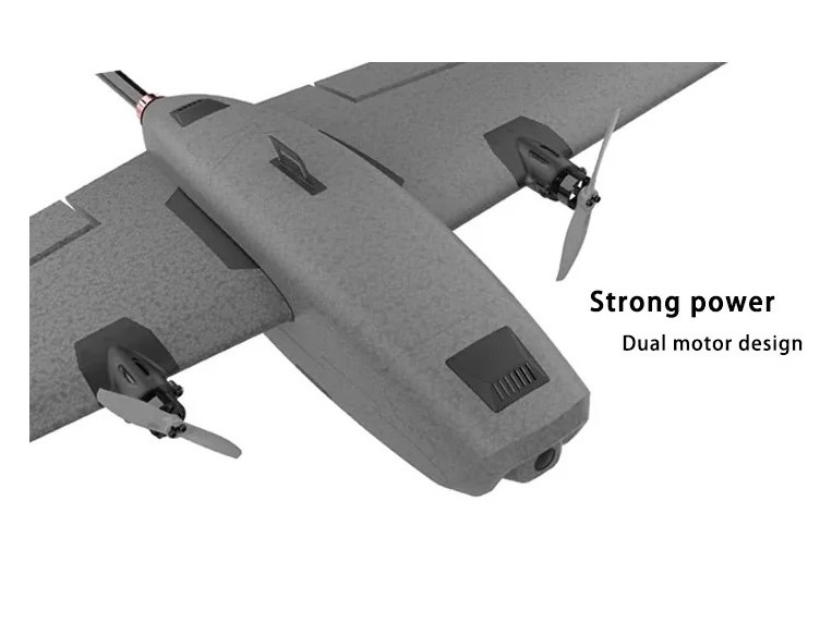 T1 Ranger - Twin Motor FPV Fixed Wing, Spw 730mm, KIT-Bausatz - HeeWing – Bild 4