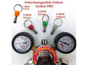Kegland - Grünes Druckentlastungsventil Cornelius-Typ (PRV) 65 psi / 4.5 bar