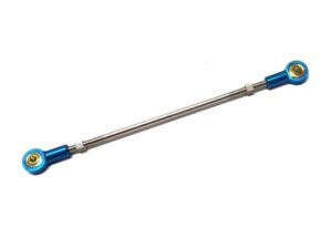 Kugelkopf-Anlenkungsgestänge M3, Aluminium, 110mm