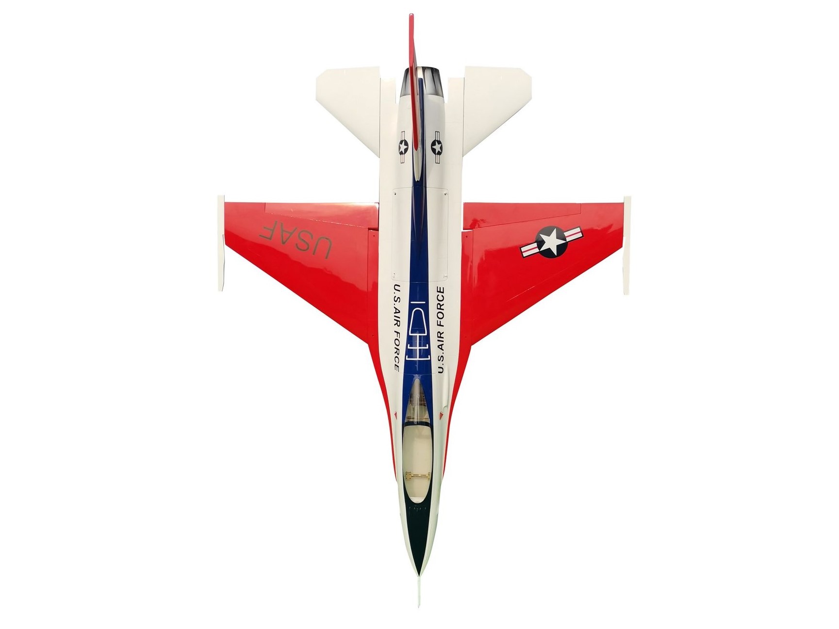 F-16 - U.S Air Force Turbinen Jet 1/5, Spw 2115mm, ARF-Set mit EZFW, Pilot-RC