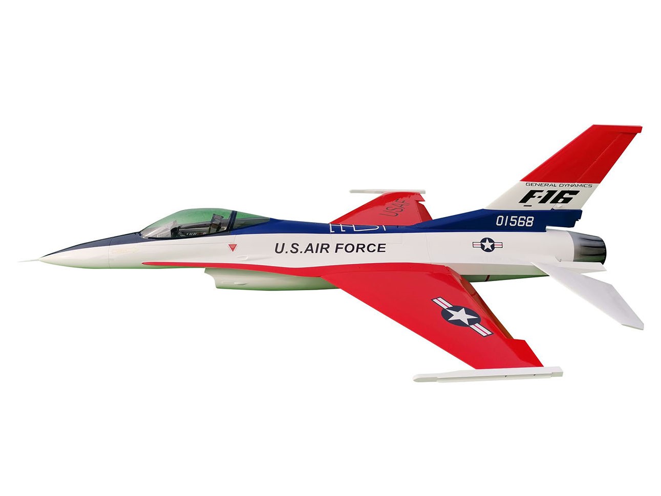 F-16 - U.S Air Force Turbinen Jet 1/5, Spw 2115mm, ARF-Set mit EZFW, Pilot-RC – Bild 3