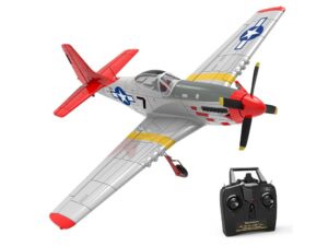 P-51D Mustang, Spw 750mm, RTF Komplett Set mit Gyro von Volantex