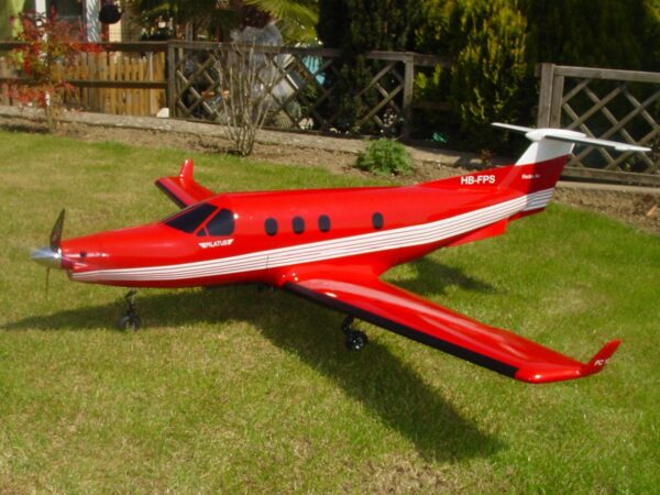 Aerobel Pilatus PC-12, Spw 1850mm - KIT-Bausatz – Bild 2