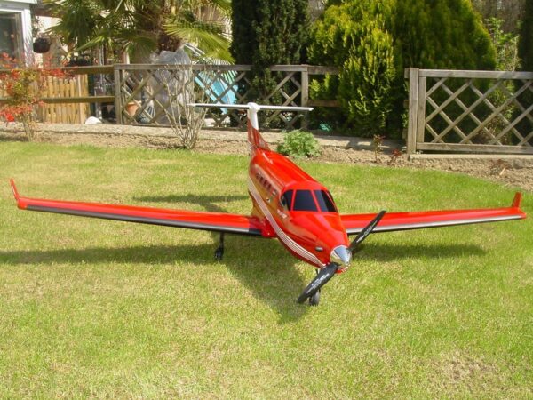 Aerobel Pilatus PC-12, Spw 1850mm - KIT-Bausatz – Bild 3