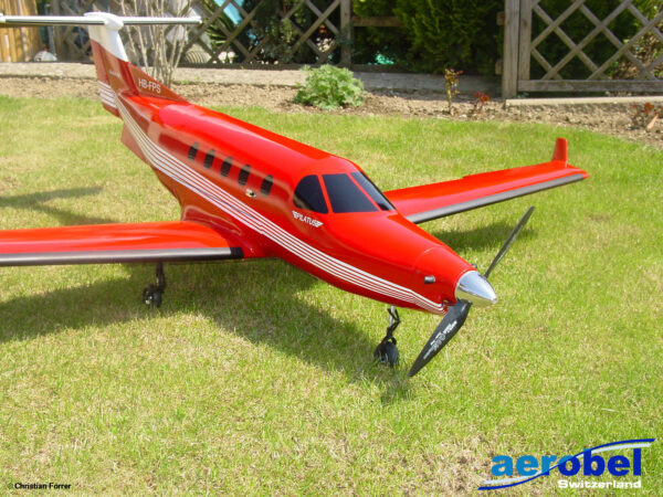Aerobel Pilatus PC-12, Spw 1850mm - KIT-Bausatz – Bild 5