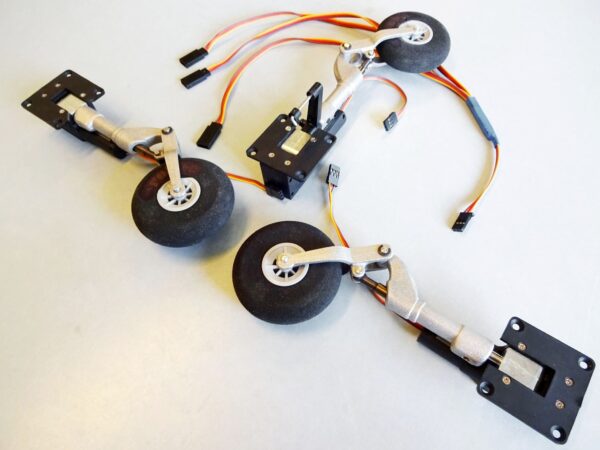 Fahrwerk - Set zu Aerobel Pilatus PC-21, Spw 1500mm