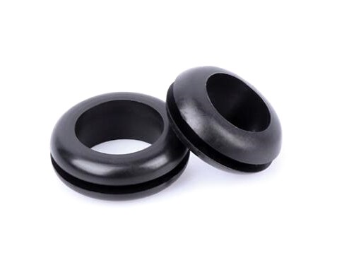 Kantenschutz - Gummitüllen - Durchgangstüllen - Kabeltüllen - 25mm / 10er-Set