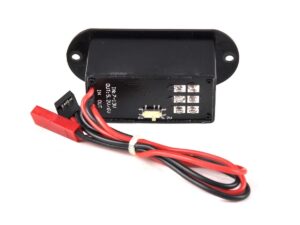 2 in 1 - Ein -/ Aus Schalter mit Voltmeter und UBEC 5A