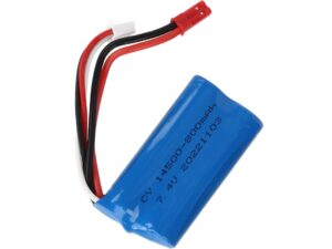 Akku Li-ion 14500 2S/7.4V, 700mah JST Stecker, zu RC Jet Racing Boat WLToys