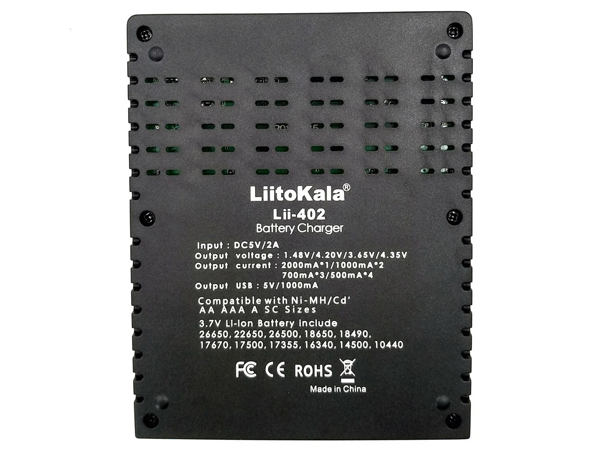 Ladegerät Liitokala Lii-402 - Multi Smart Lader – Bild 2