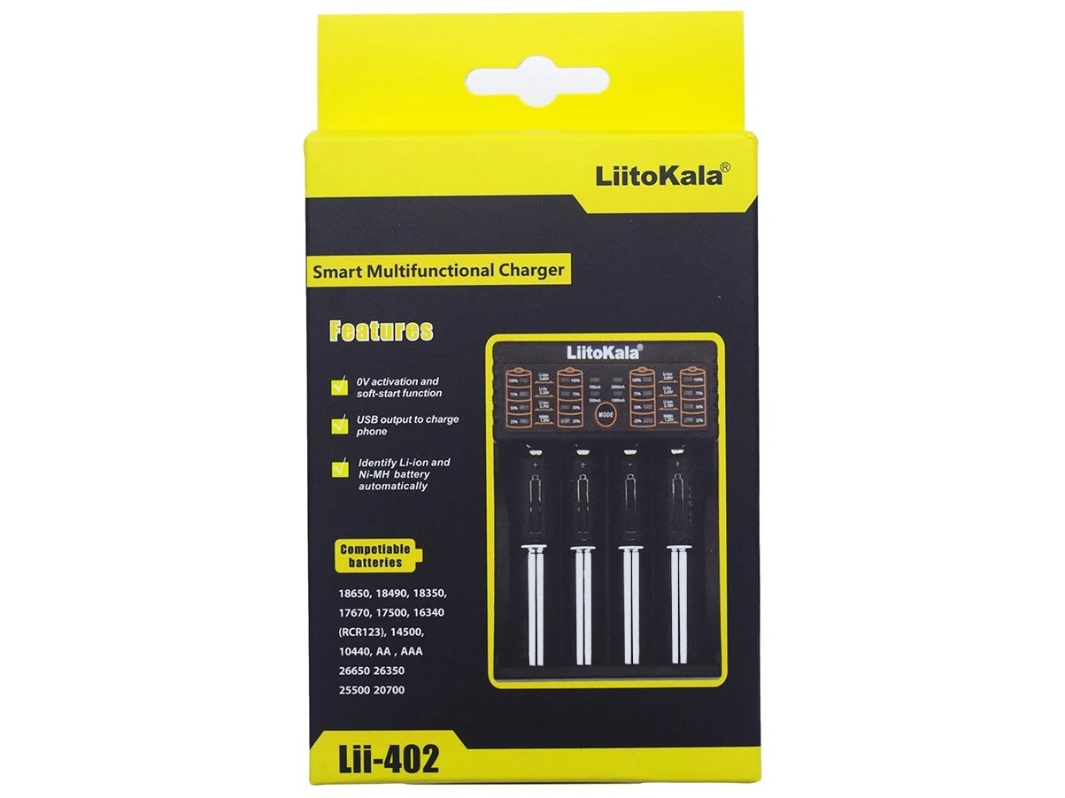 Ladegerät Liitokala Lii-402 - Multi Smart Lader – Bild 3