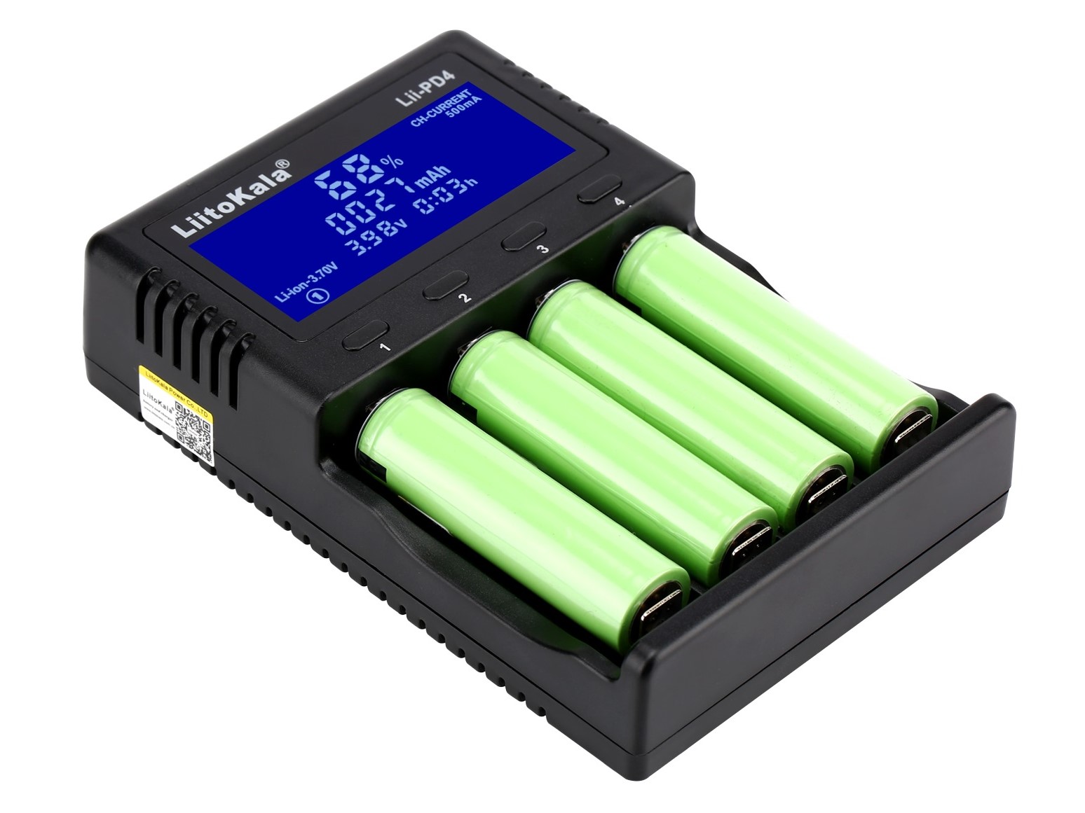 Ladegerät Liitokala Lii-PD4 - Multi Smart Lader – Bild 2