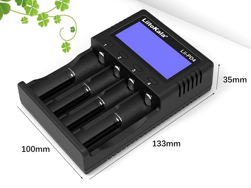 Ladegerät Liitokala Lii-PD4 - Multi Smart Lader – Bild 3