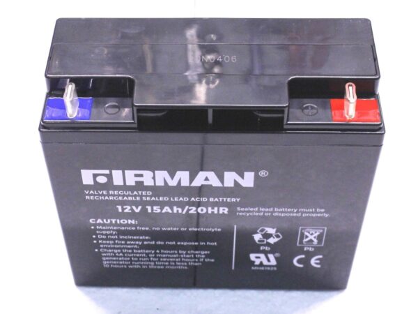 Batterie 12V 15Ah FM12180 zu SPG6500E2 / RD8910EX/TEX