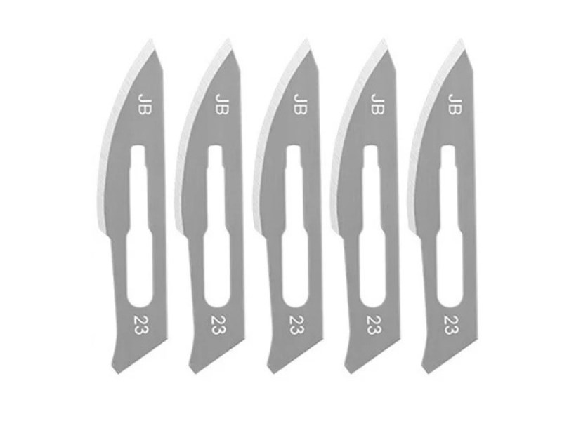 Ersatzklingen Rund zu Skalpell - 5er-Set