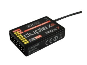 Jeti Empfänger Duplex REX 7 2.4 GHz EX, 400 mm Antennen