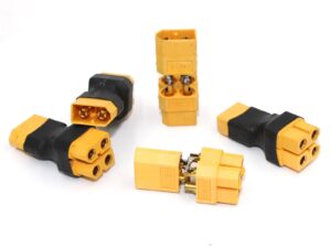 für Bastler - Hochstrom Stecker XT60 - verlötet - 5er-Set