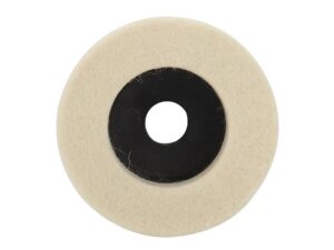 Polieraufsatz 75mm - 10mm Bohrung für Mini Akku Winkelschleifer - 2er Set