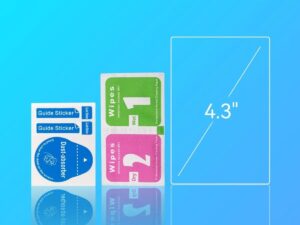 FrSky Displayschutzfolie 4.3 Zoll zu Tandem X20 - X20S - X20 Pro