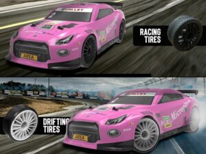 High Speed Drift Car 4WD - RTR-Komplett-Set PINK - 1:14, Volantex