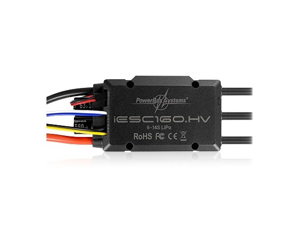 PowerBox Regler iESC 160.HV - 180A - für 6S-14S LiPos – Bild 3