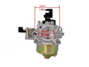 Vergaser  zu  XY188F 190F GX390 GX420 13-15 PS Benzinmotor mit Benzinhahn