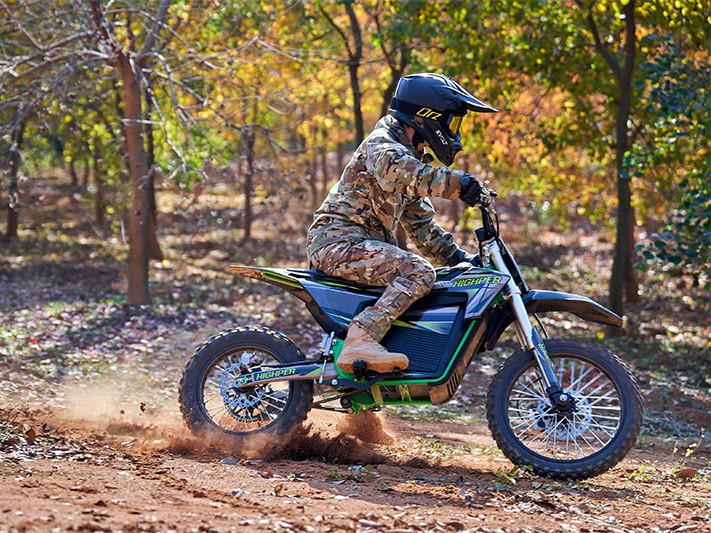 Betriebsbereit Elektro Dirt / Cross Bike Motorrad MAX mit 5 KW 5000 Watt - 72V – Bild 5